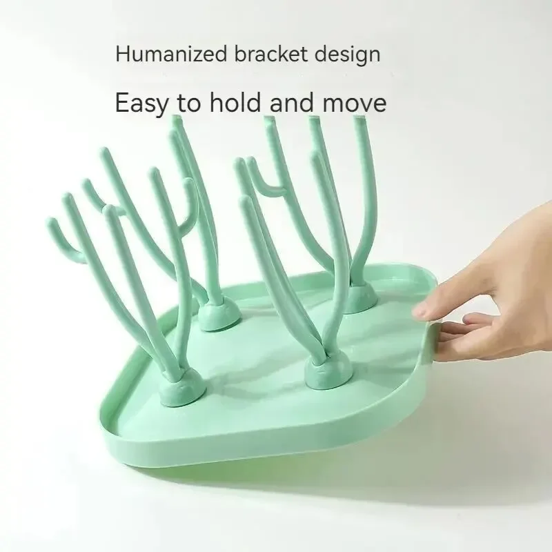 Water Tray Functional Multi Removable Baby Bottle Dry Rack Pacifiers Teat Cup Cleaning Drainer Drying Drip