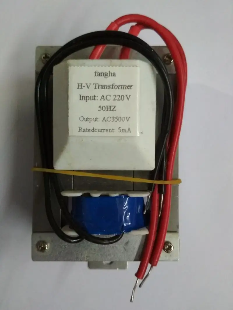 

Medium 57*16 Mosquito Killing Lamp High Voltage Package Transformer 220V/50Hz-3500V Horizontal