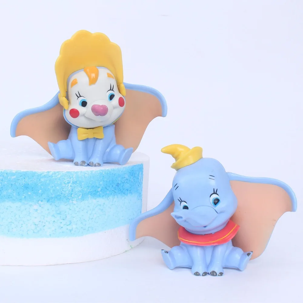 

Kawaii Cute Cartoon Disney Dumbo Elephant Doll ActionFigure Anime Decoration Collection Figurine ToysModel for Children Gift