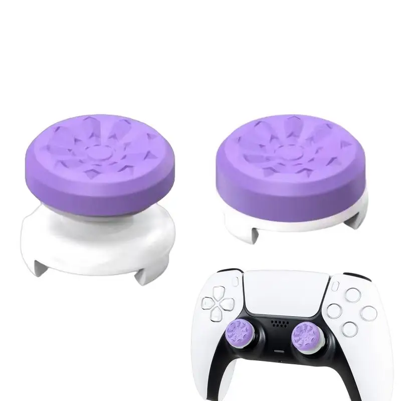 2pcs Video Games Silicone Thumb Grip for Ps5 ps4 For Playstation 5 Joystick Booster Caps Video Game Controller Accessories