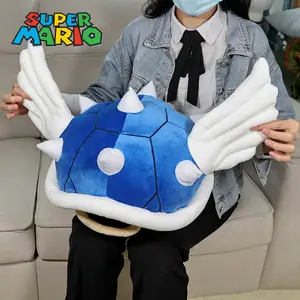 Super Mario Stuffed Pillow Yoshi Egg Blue Spiny Shell Red Shell Pillow Animal Plush Toy Kawaii Bedroom Gifts Xmas AliExpress