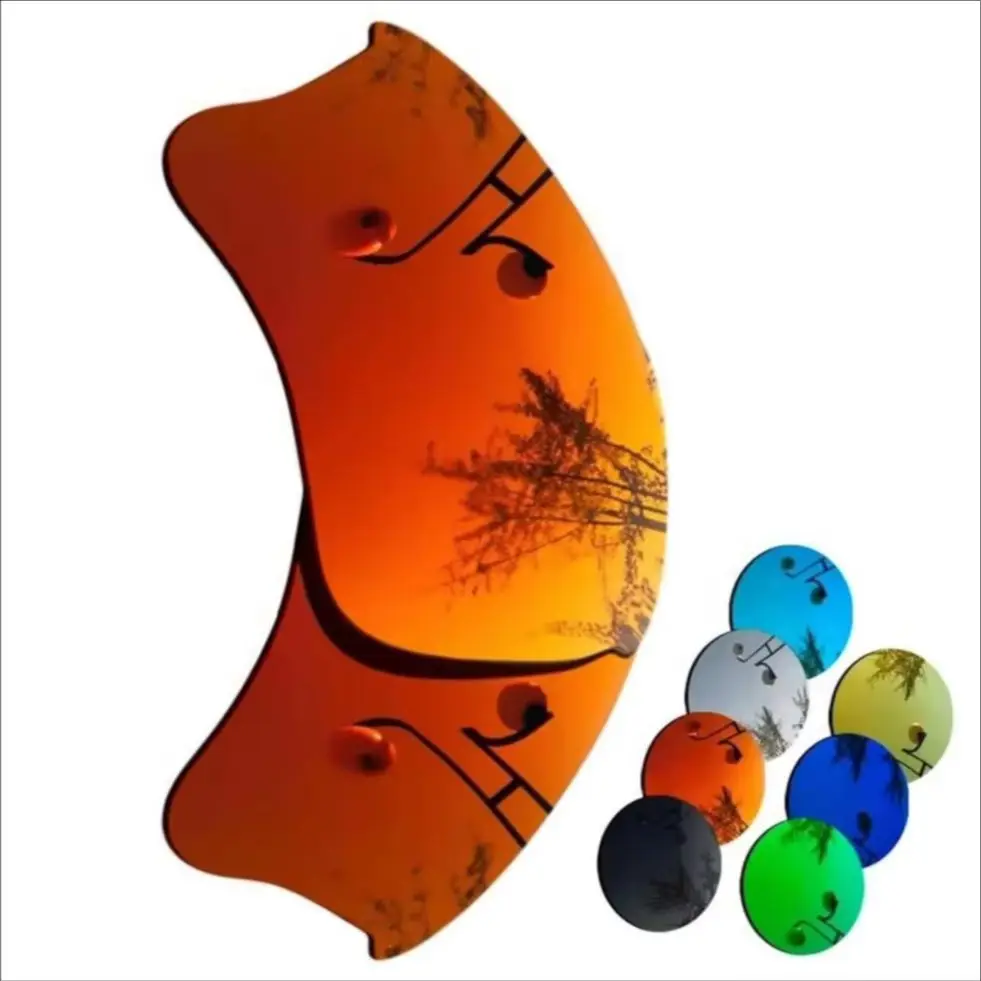 

100% Precisely Cut Polarized Replacement Lenses For-Oakley Quarter jacket Sunglasses Red Mirrored Coating Color- Choices
