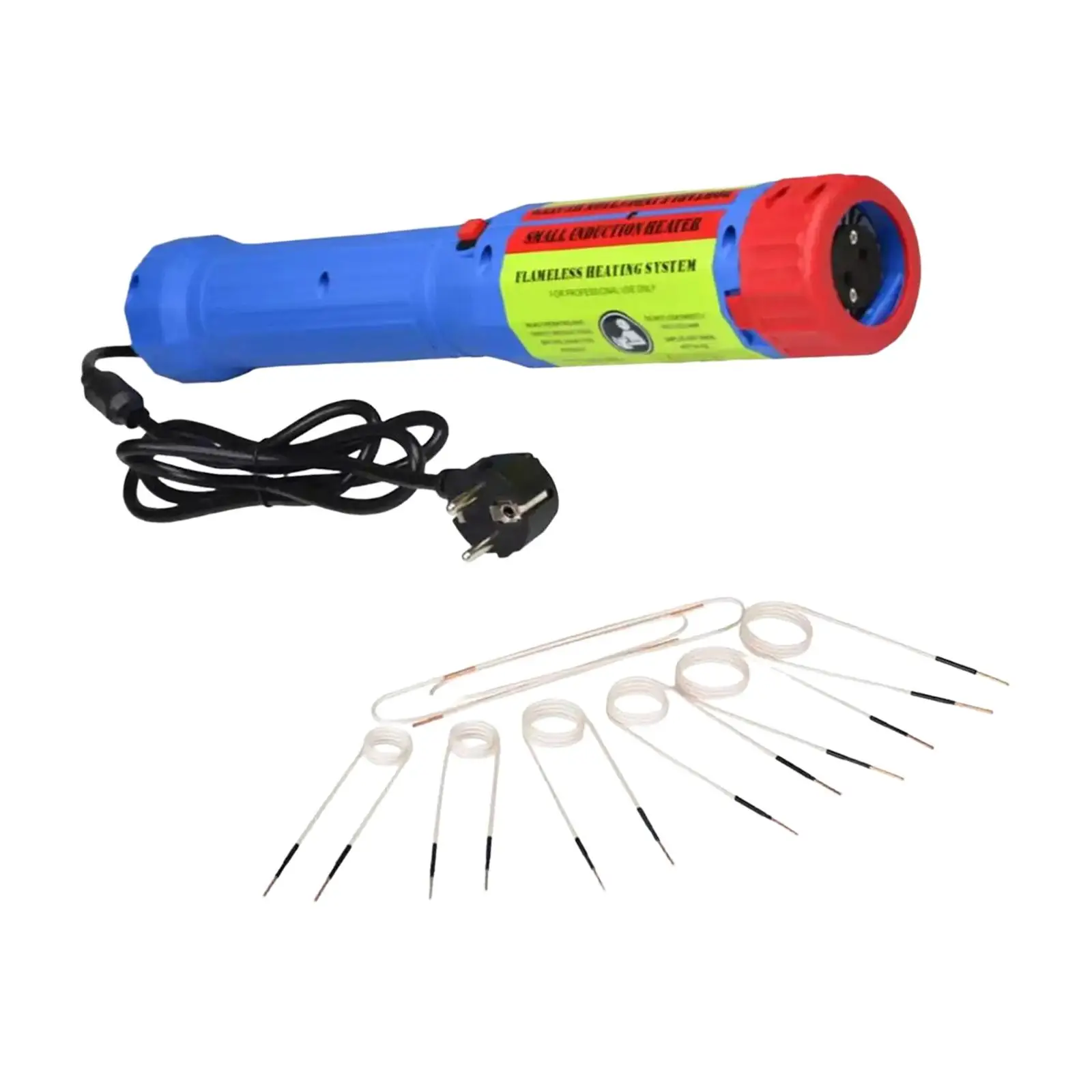 

1400W Handheld Induction Heater AU 220V High Working Efficiency with 8 Coils