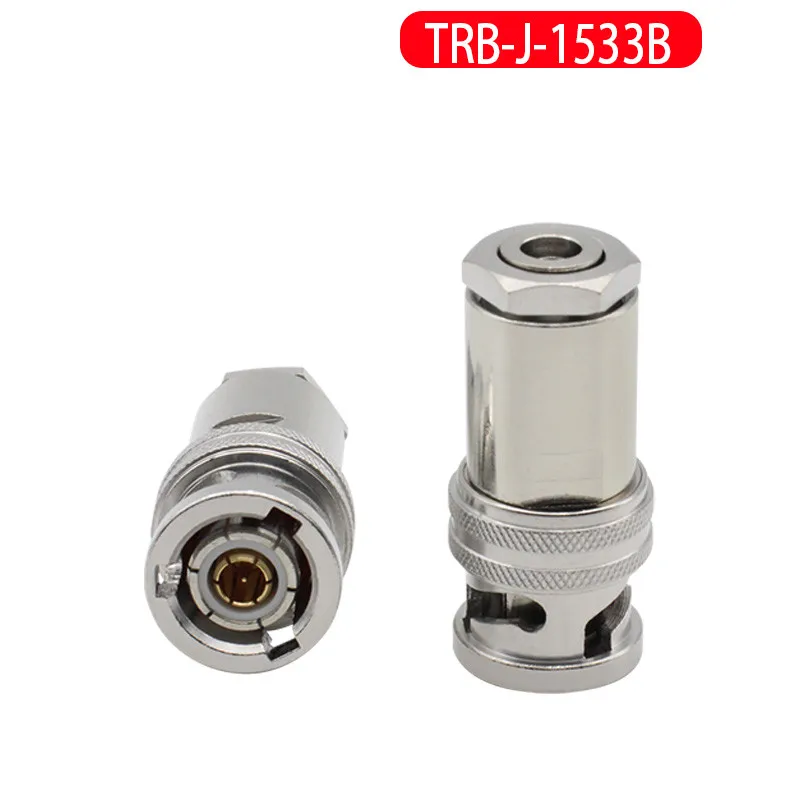 1pcs TRB PL75-47 three coaxial connector BNC three coaxial 1553B bus three bayonet connector