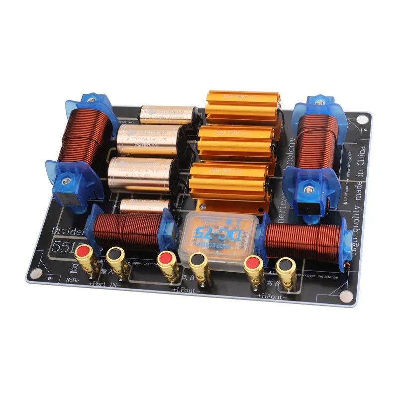 15-Zoll-18-Lautsprecher, hohe und niedrige Zwei-Wege-Soundkarten-Teiler, Hochzeit, Hochleistungs-Audioband, Höhenfilter, Verstärker