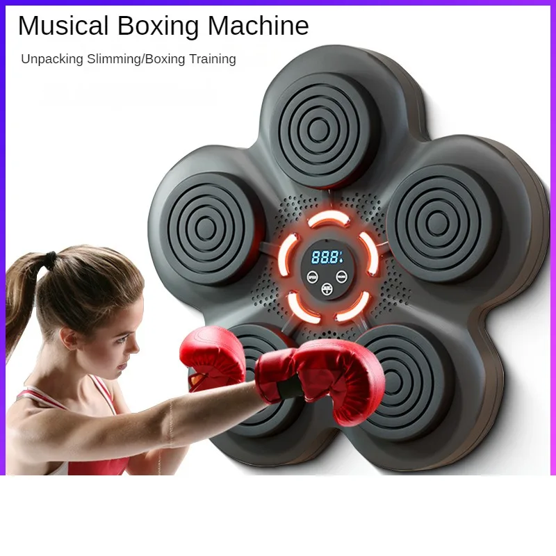 New smart Music Boxing machine Adult/Child Sports Fitness Boxing trainer Family sports response training boxing wall