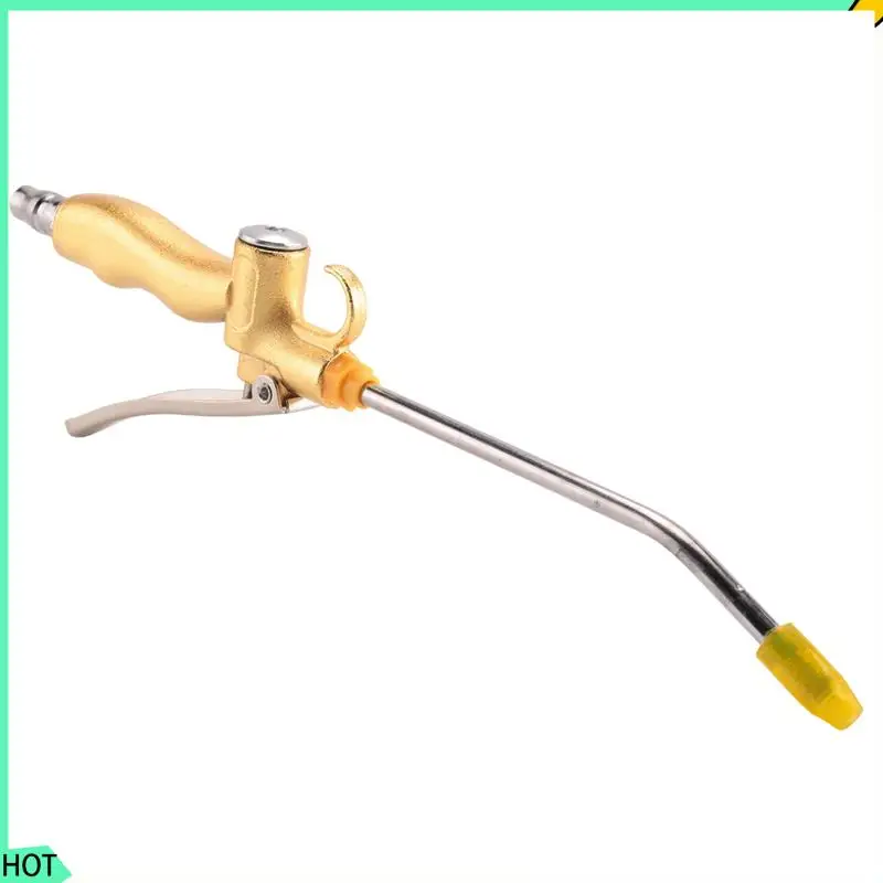 AWAH 2X High Volume Industrial With Rubber Guard Flow Nozzle, Pneumatic Dust Cleaning Tool For Compressor Accessories