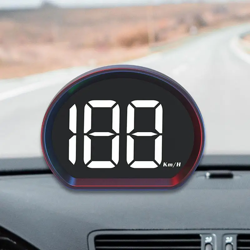 Mph Speedometer For Car Car Heads Up Display Speed Meter Accurate Car Speed Monitoring Device Car Accessories For Cars SUVs