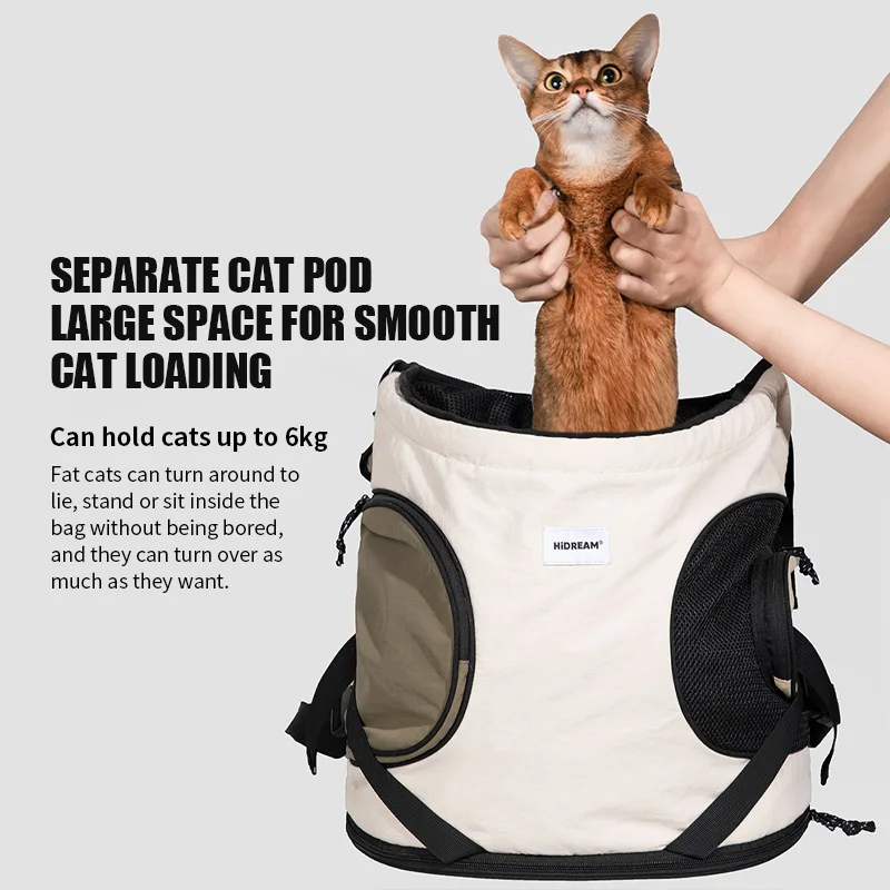 Pet Chest Backpack Front Carrying Tote Backpack Dogs and Cats Breathable Portable Outdoor Bag Shoulder Cat Bag