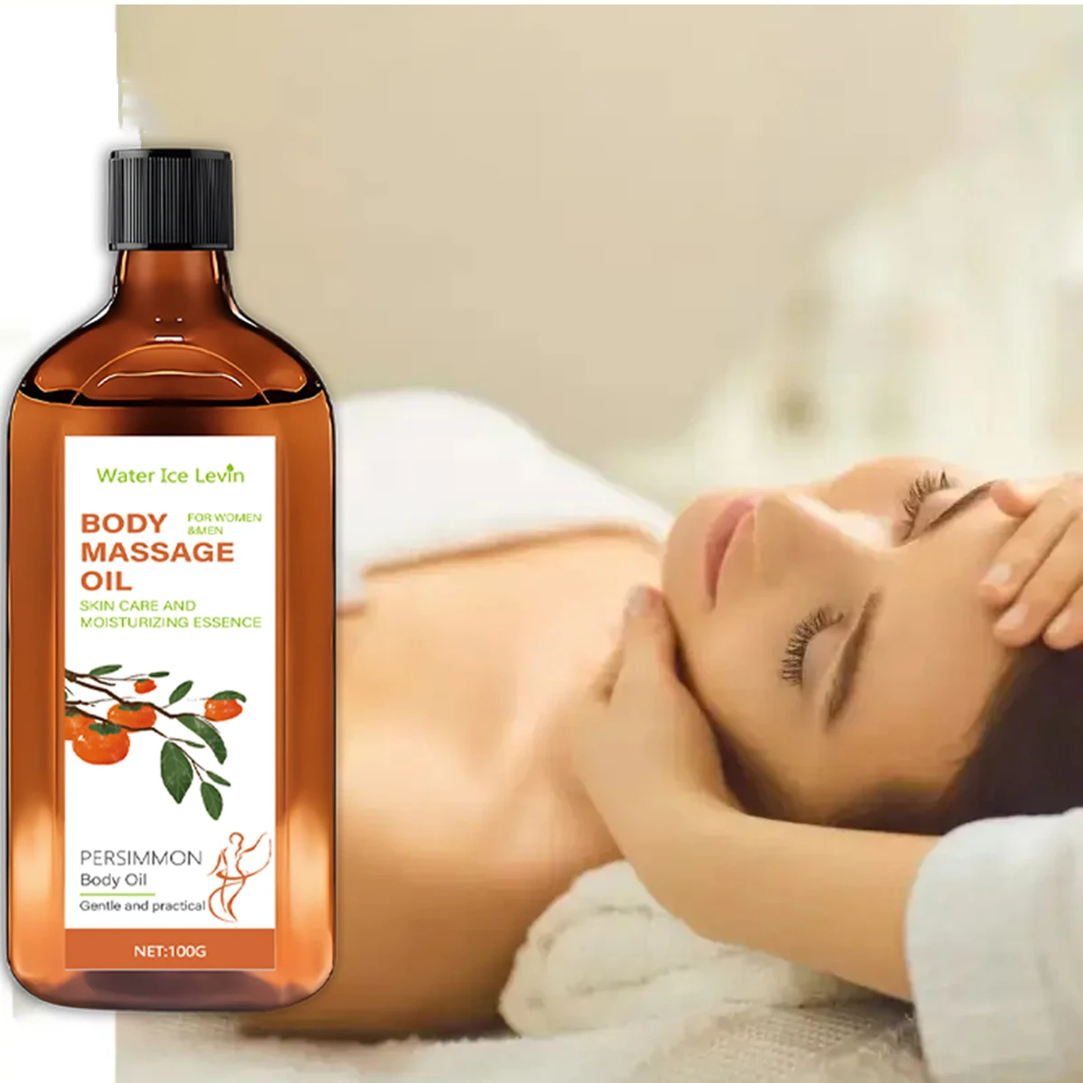 Body Massage Oil 1+1 Pack 100g with Collagen Hyaluronic Acid Vitamin C Retinol Moisturizing Nourishing Skin Care Cheap Deal