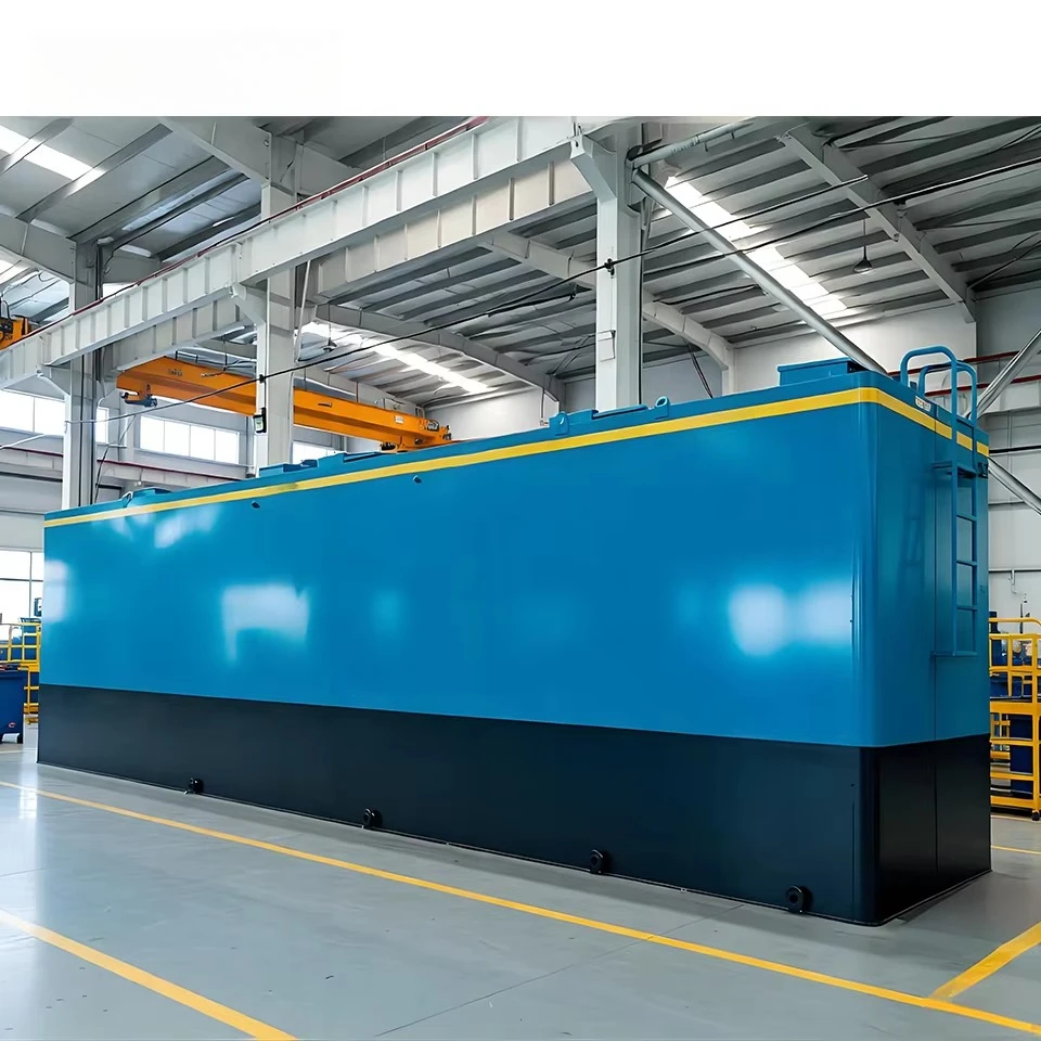 Slaughter wastewater treatment equipment, compact sewage treatment plant, complete water treatment plant