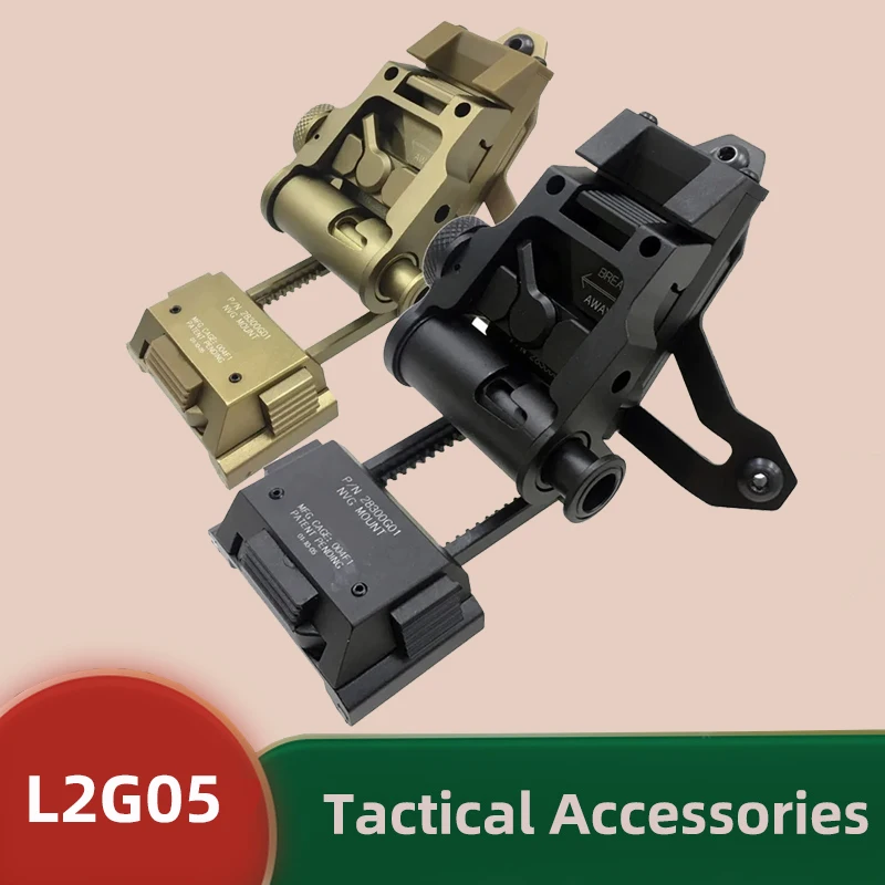 

Tactical L2G05 Scope Helmet Mount Type L2G05 CNC NVG Tactical Helmet Aluminum Frame Mount Accessories