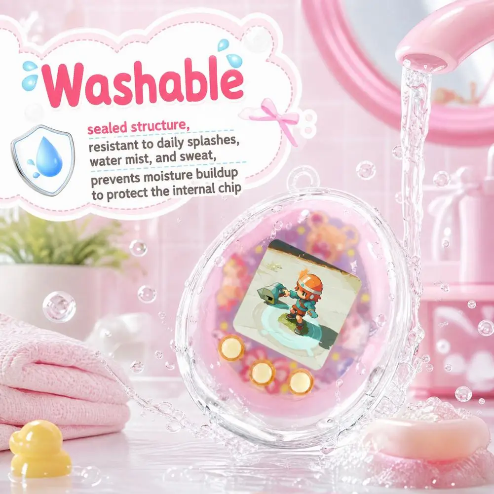 Für Tamagotchi Nano: Transparente Schutzhülle, durchsichtige PC-Hartschale, Zubehör – Detail 11