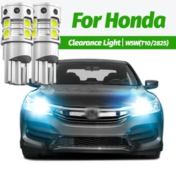 2pcs LED Parking Light Bulb W5W T10 Canbus For Honda Accord 8 9 Civic 6 7 CR-V 1 2 3 Fit Jazz 4 FR-V HR-V Insight Legend S2000