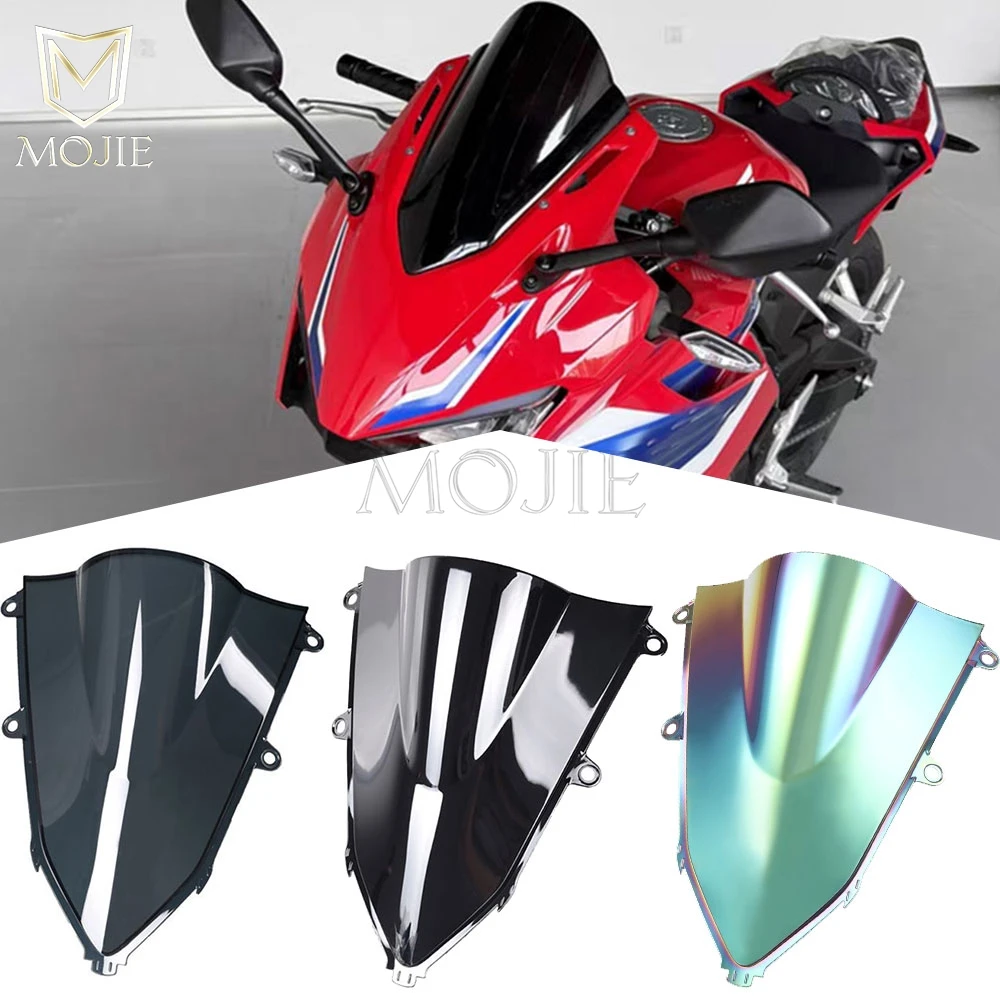 Motorcycle ABS Windshield Fairing Windscreen Screen For HONDA CBR400R CBR500R CBR650R CBR 400 500 650 R 2019-2022 2023 2024 2025
