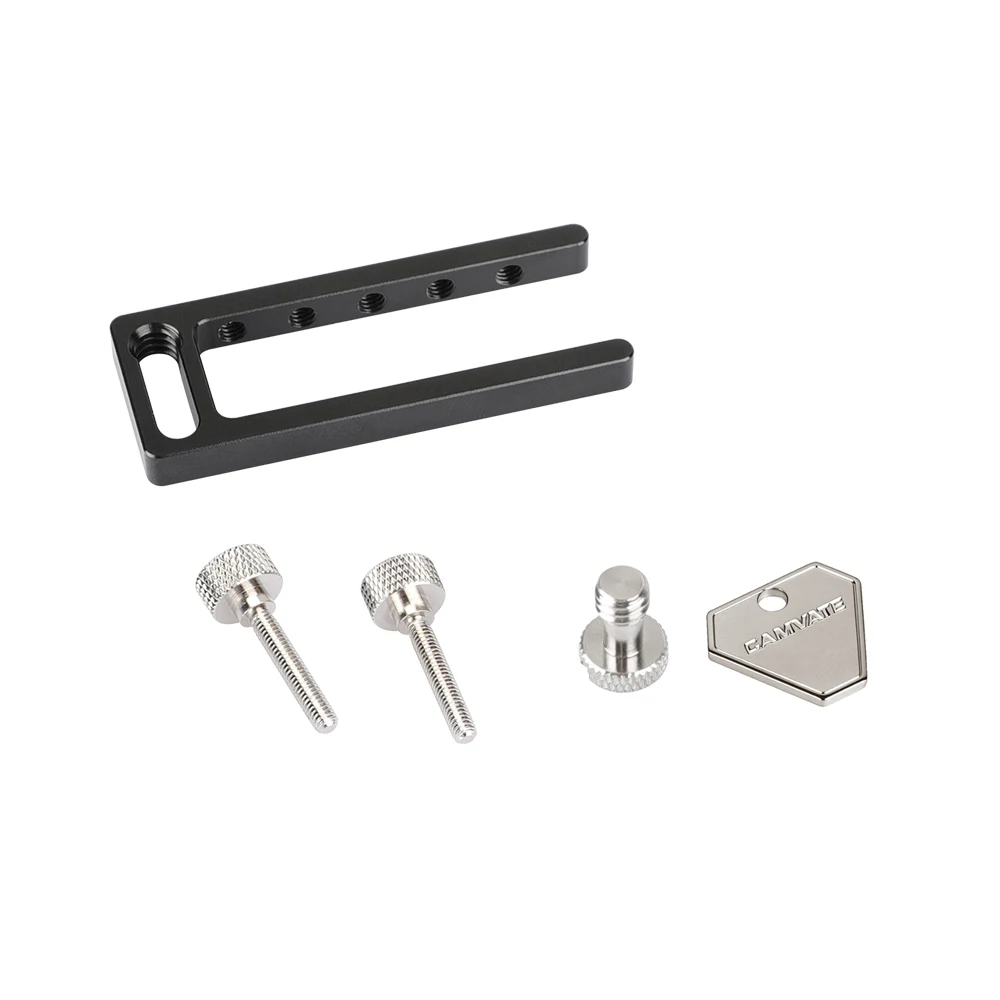 CAMVATE-abrazadera de Cable HDTV ajustable, bloqueo de Clip para FeelWorld FT6 FR6/ F5 Pro / F5 Pro V2, Kit de jaula de Monitor, accesorios de fotografía