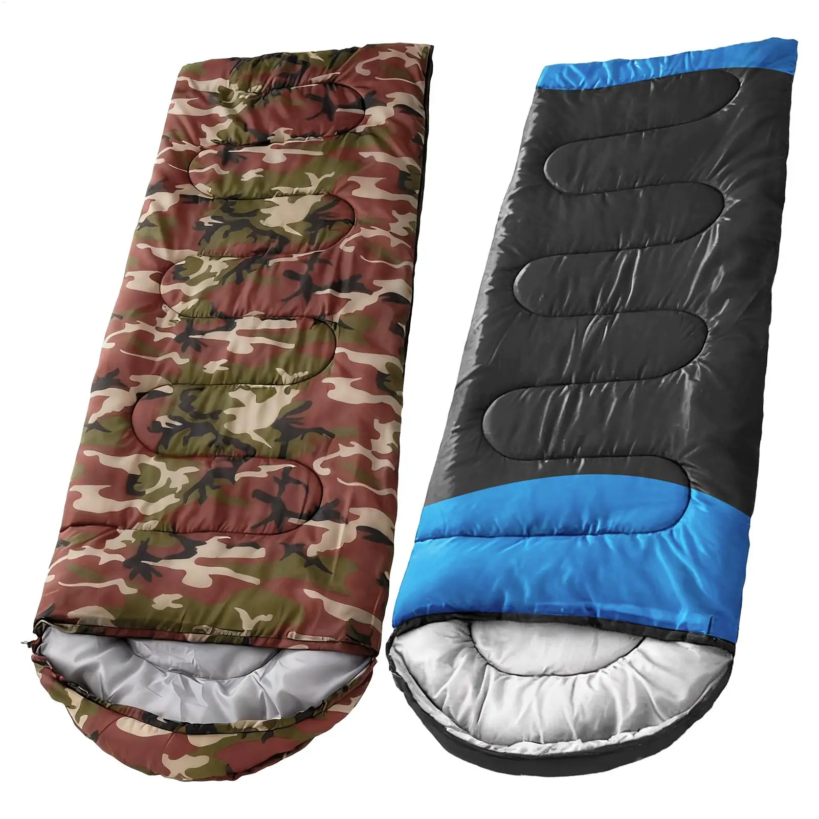 

Camping Thicken Sleeping Bag Warm Envelope Backpacking Sleeping Bags Warm Outdoor Supplies Outdoor Hiking Sleeping Bag
