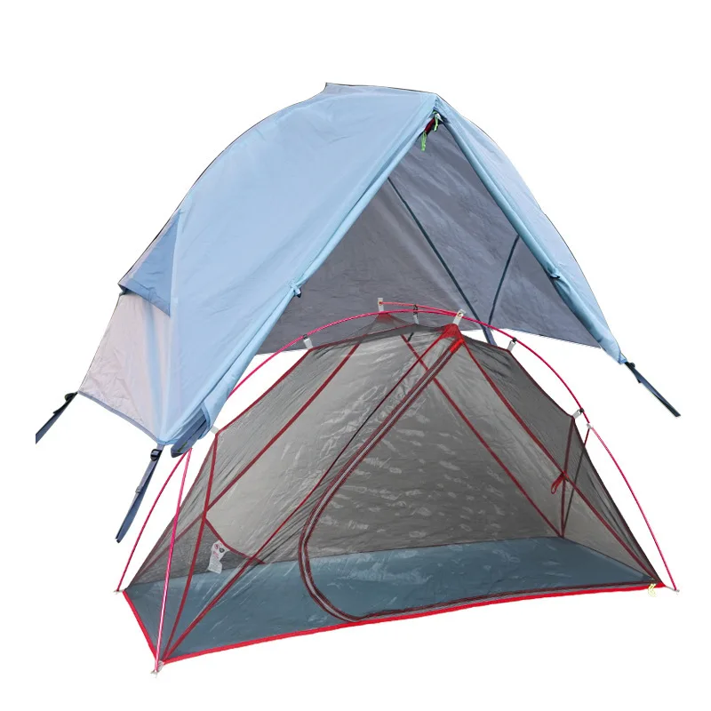 

Outdoor off-ground tent single camping folding bed portable aluminum alloy mosquito net windproof anti-ultraviolet fishing tent