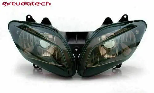 

Artudatech Front Headlight Headlamp Assembly for Yamaha YZF 1000 R1 2002-2003 Smoke