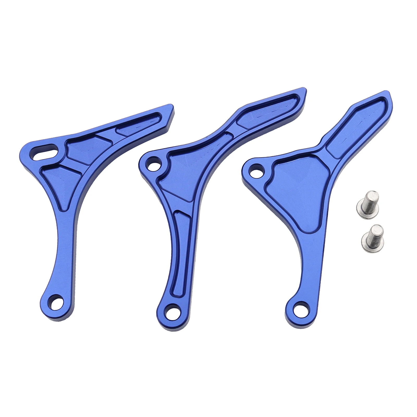 CNC Aluminum Alloy Engine Plate Case Saver Cover Guard Protector For Yamaha YZ WR YZ250F YZ450F YZ250FX YZ450FX WR250F WR450F