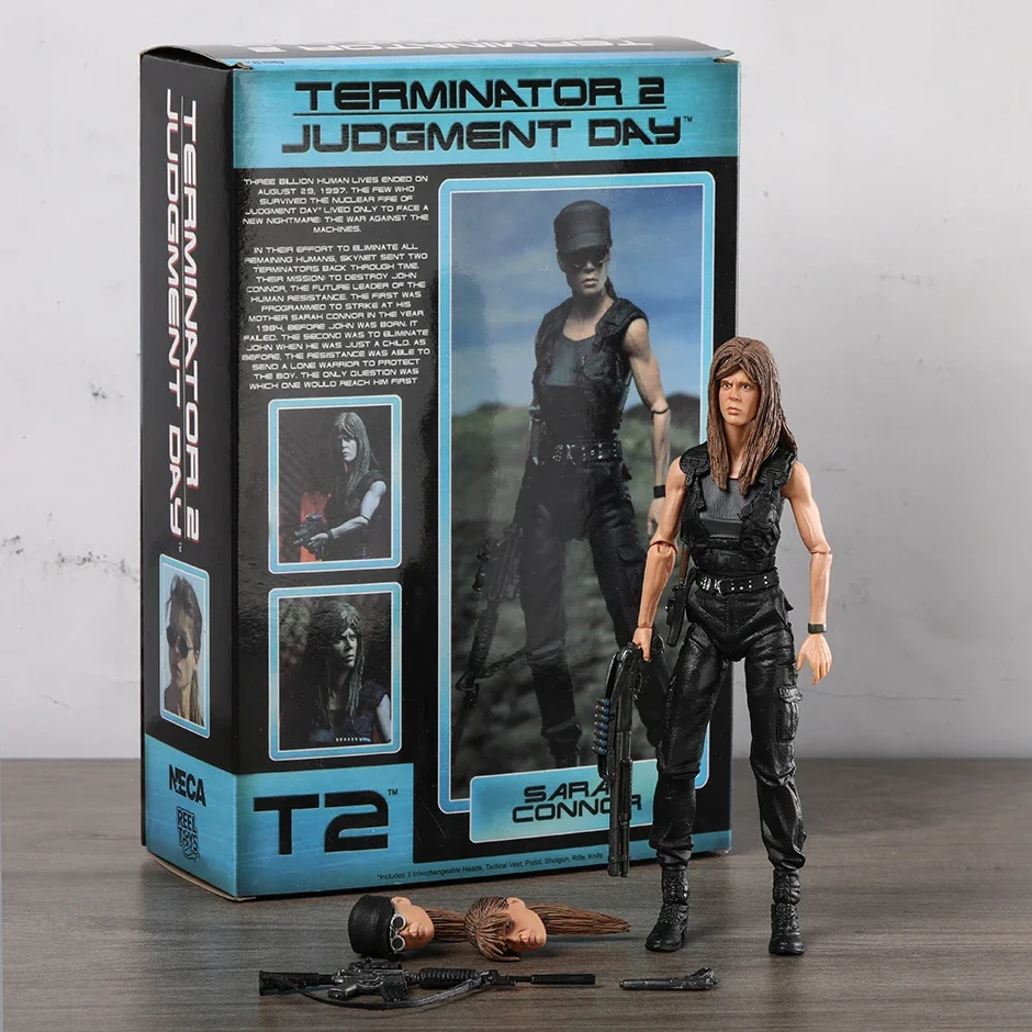 

NECA Terminator 2 Ultimate Sarah Connor Joint Movable Action Figure PVC Toys Collection Doll Model