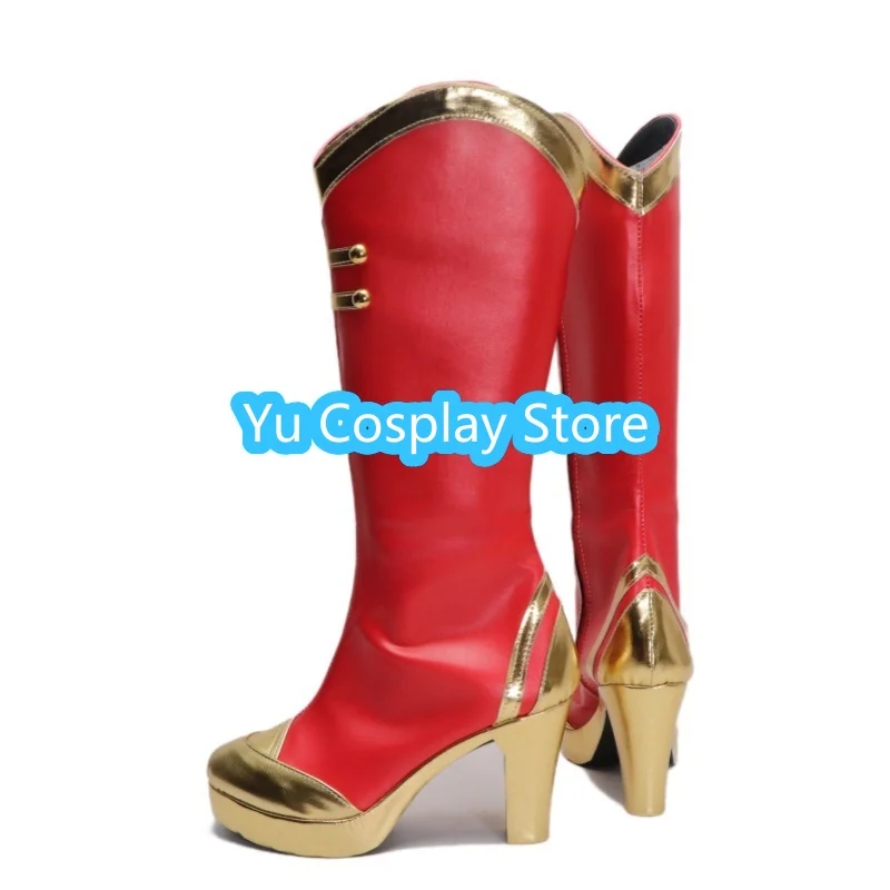 

Yu Косплей Store Of Legends Diana Tiger Striker Обувь для косплея Аниме Обувь для косплея Сапоги Костюмы на Хэллоуин Реквизит