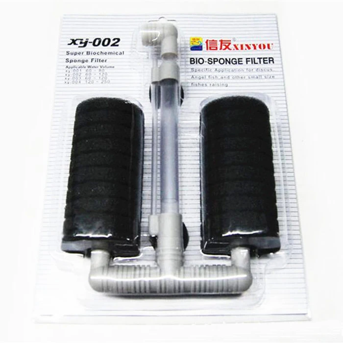 

XY-002 Aquarium Fish Tank Bio Sponge Foam Filter for Oxygen Supply & Bacteria