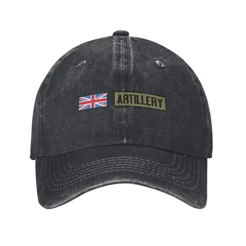 

Custom Cotton Union Jack British Flag Artillery Baseball Cap Sports Women Men's Adjustable Dad Hat