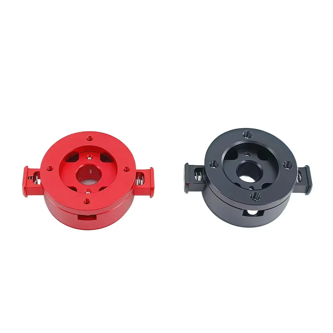 

CNC Aluminum Alloy 3131 Push-Button Quick Release Propeller Clamp, Motor Propeller Mount, Propeller Fixing Mount, Multi-Rotor Dr