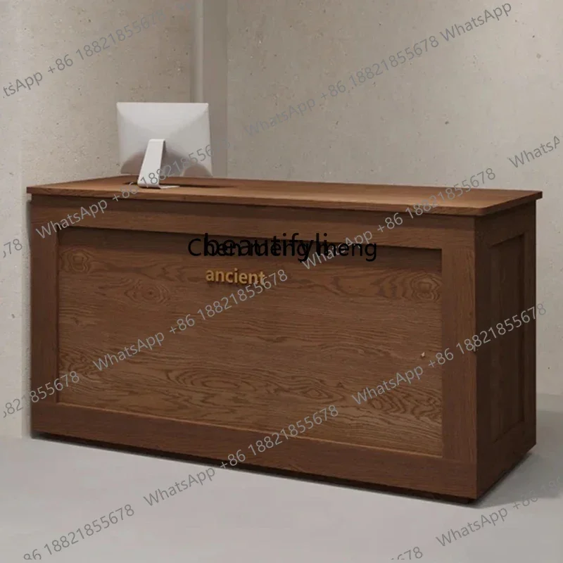 zS173Retro checkout page Clothing store Paint bar Beauty salon Company reception desk Women's clothing store