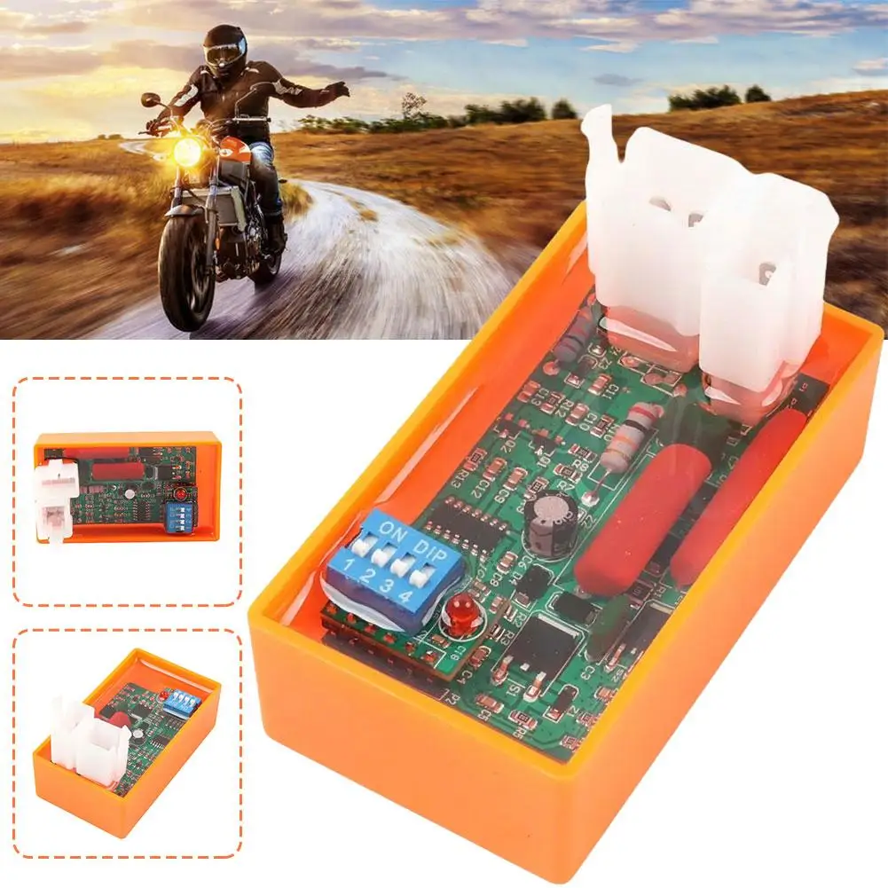 Programmable Cdi For Motorcycle Lgnition 6 Pin Ac Cdi Racing Box Dip Switch Speed For Cg125 Cg150 150cc Ft Cg 150 Cgl Wy Ml X5r2