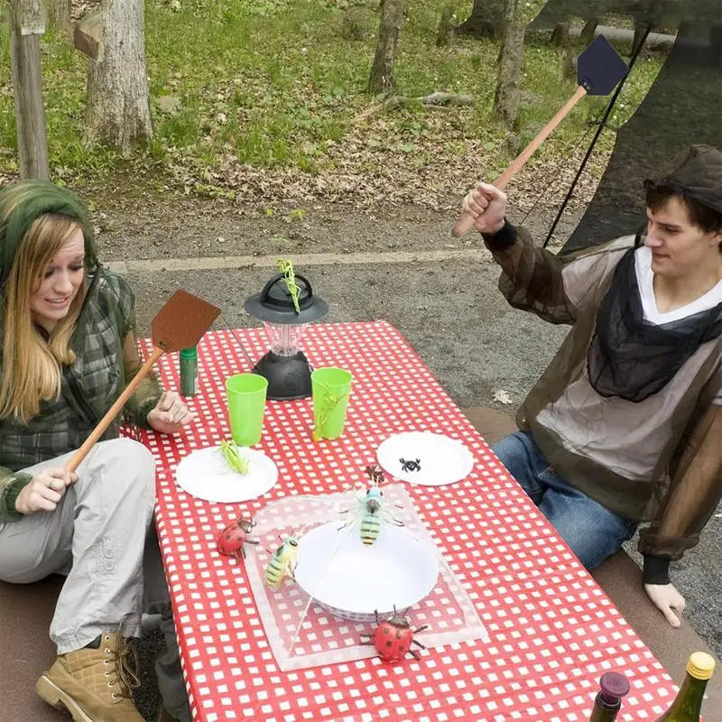 Handmatige Heavy Duty Vliegenmepper Draagbare Vliegenmeppers Lederen Vliegenmepper Stabiele Ergonomische Handmatige Swatter Voor Huis Tuin Terras