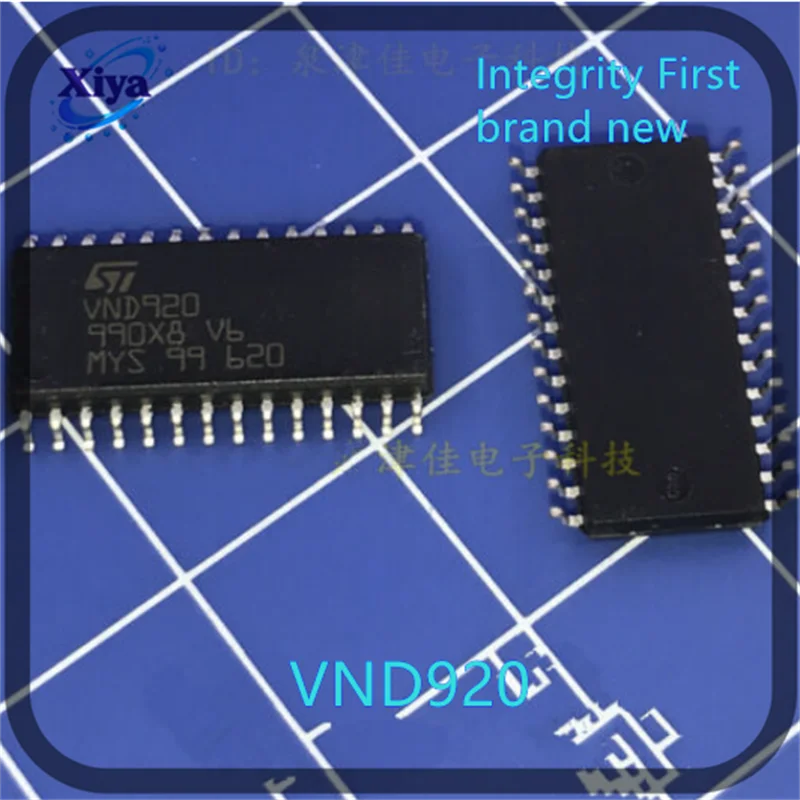 (5/30 units) VND920 Bridge Power Driver IC Chip – Automotive ECU – SOP-28 – 100% Brand New & Original – Integrity First