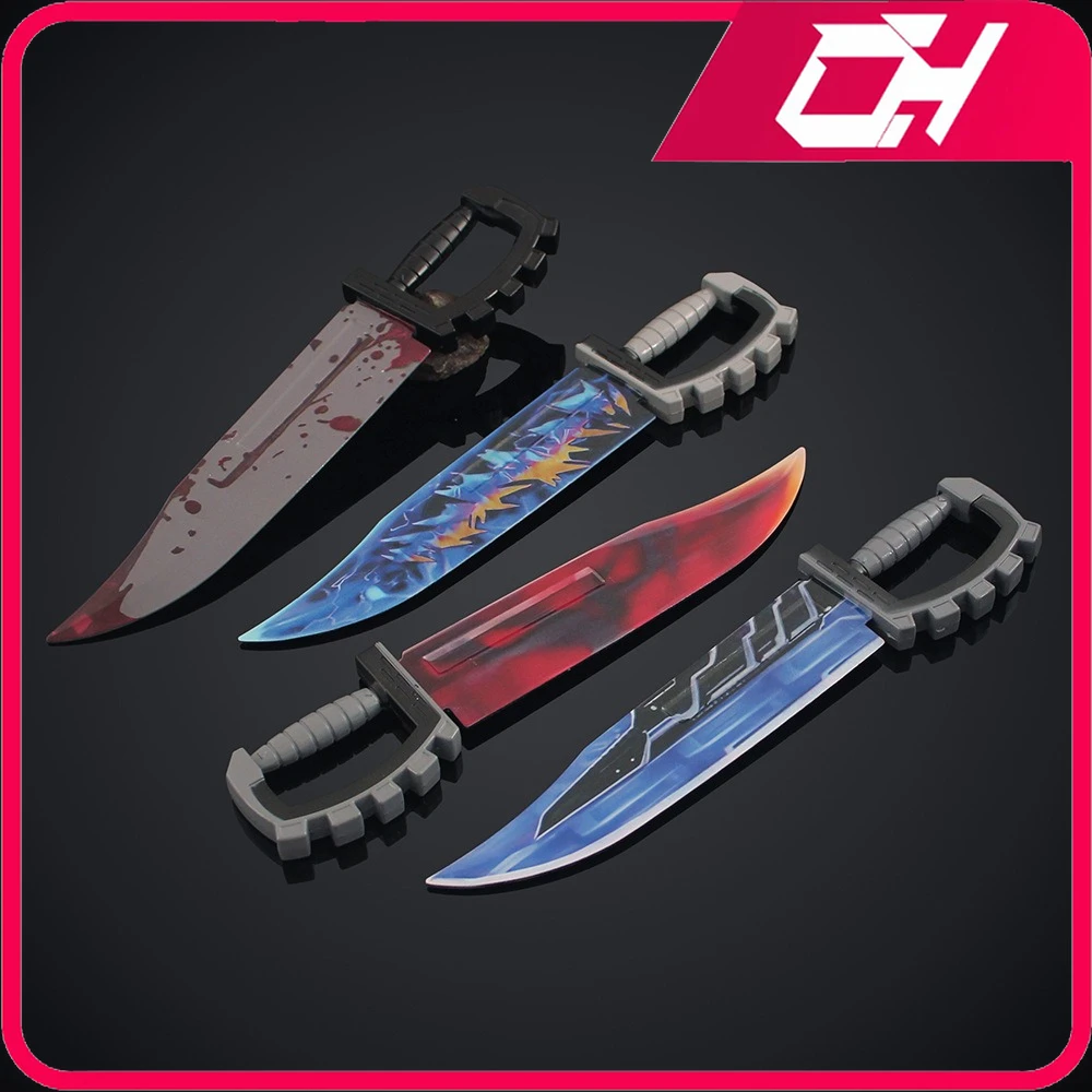 Tsurugi de asalto de acero, 25cm, energía dibujada, Mutación Natural, Taki, juego de call of duty, adorno periférico, juguete de modelo de vacaciones de acero