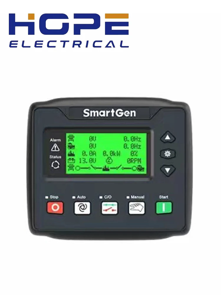 HGM420N SmartGen AMF Diesel Generator Controller Auto Start LCD Remote Control Board Control Module Genset Spare Parts HGM420N