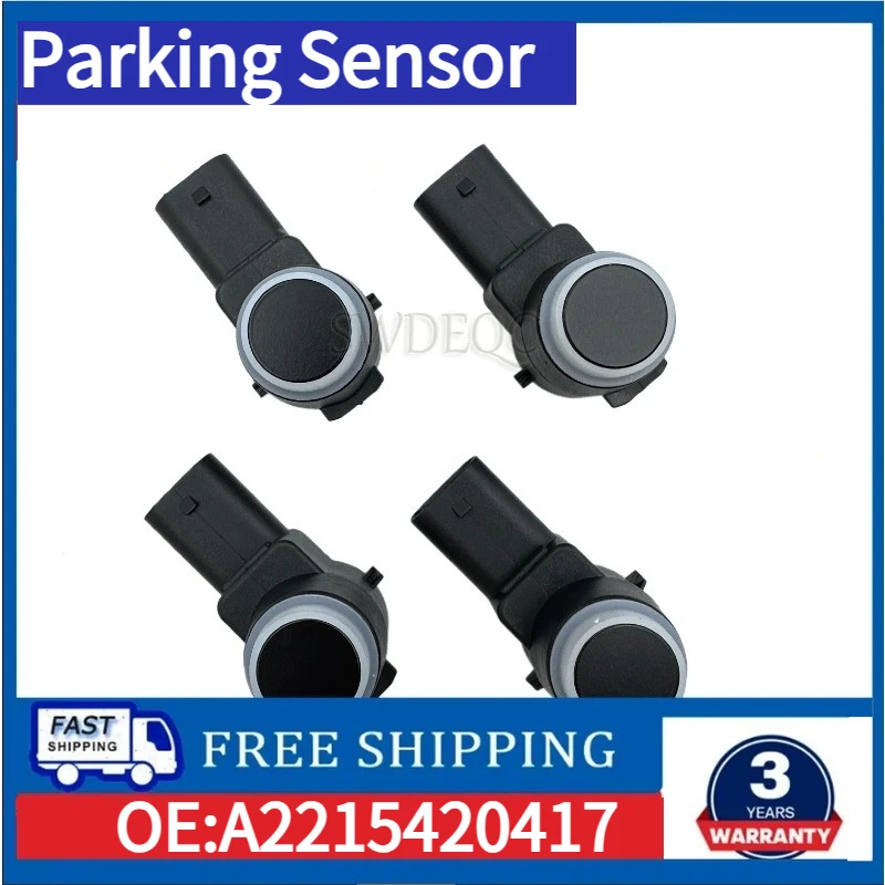 A2215420417 For Mercedes-Benz C-Class W204 W211 W221 W164 X204 R230 Sprinter Parking Sensor PDC 1/4PCS