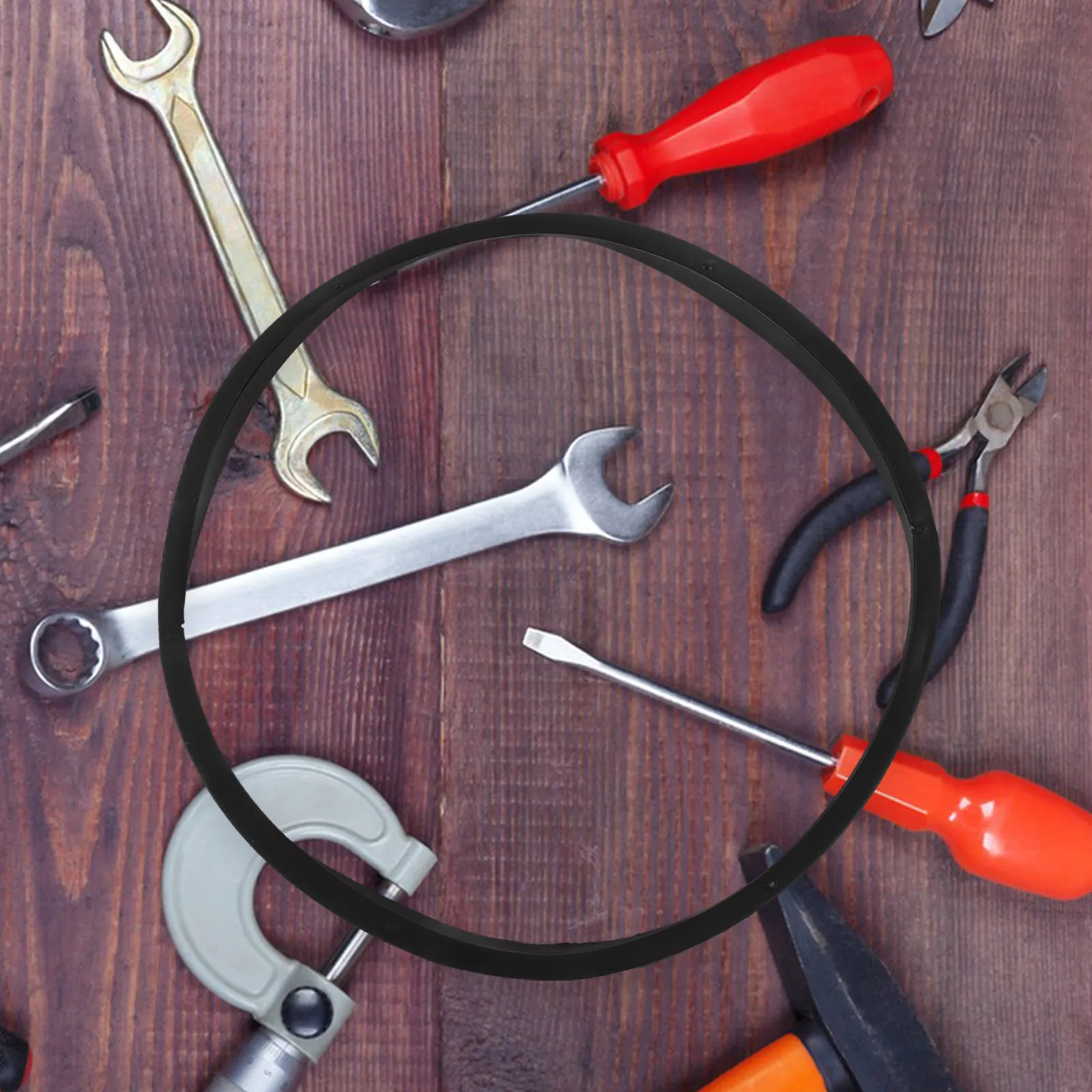 

Резиновая прокладка для дна мусорного ведра, сменное фиксирующее кольцо, противоскользящая, эластичная, складная, прочная, круглая конструкция, для отелей, офисов, баров