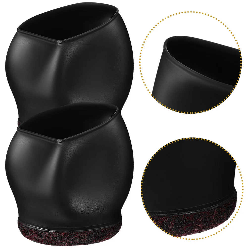 

5 Pcs Caster Cover Furniture Legs Chairs Rolling Wheel Stopper Cups Dining Room Covers Casters Office