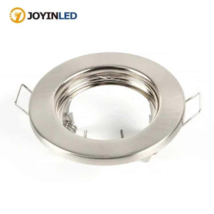 

Zinc Alloy Cut-out 75mm Modern Gu10 Lamp Holder Gu10 Surface Downlight Frame Ceiling Light Fitting Spotlight Frame