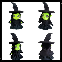 35cm Movie Wicked Plush Figure Toy Stuffed Doll Wicked Movie Peripherals Plush Figure Halloween Christmas Kid Gift Home Decor