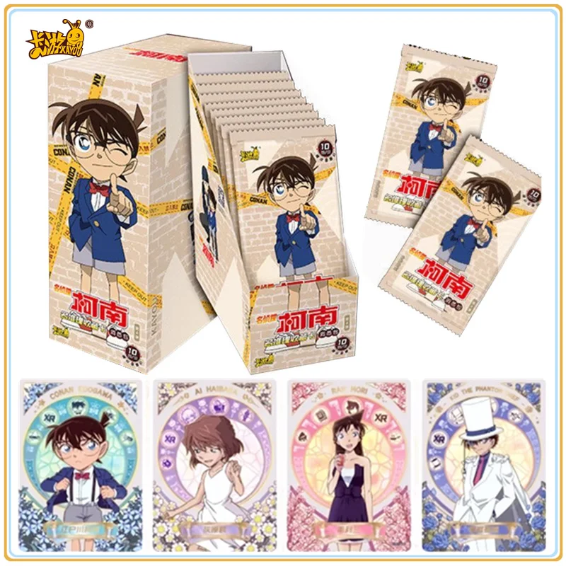 

KAYOU Detective Conan Cards VOL.4 Jimmy Kudo Anime Collection Card Board Games Toys Mistery Box Gifts