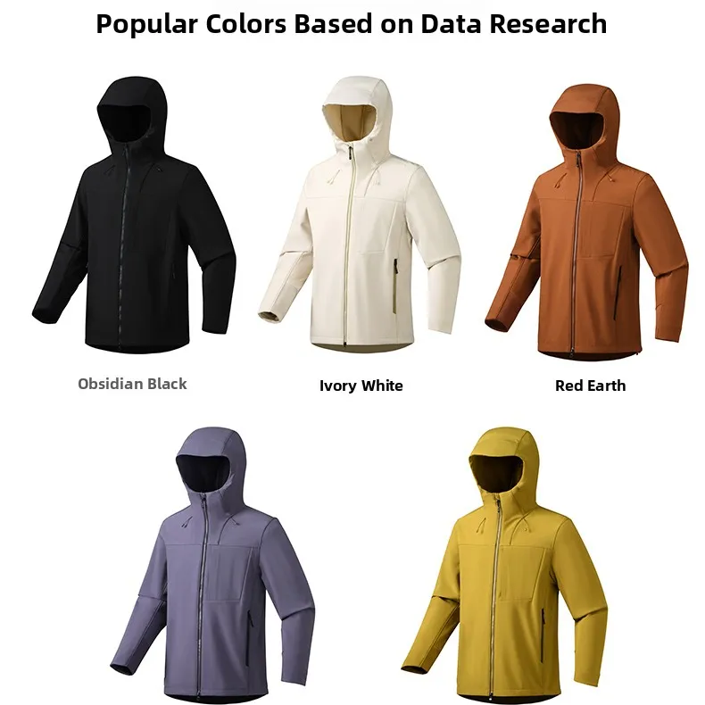 

Высококачественная мужская куртка Softshell с флисовой подкладкой, ветрозащитная, водоотталкивающая, на молнии, с воротником-стойкой, из полиэфирного волокна