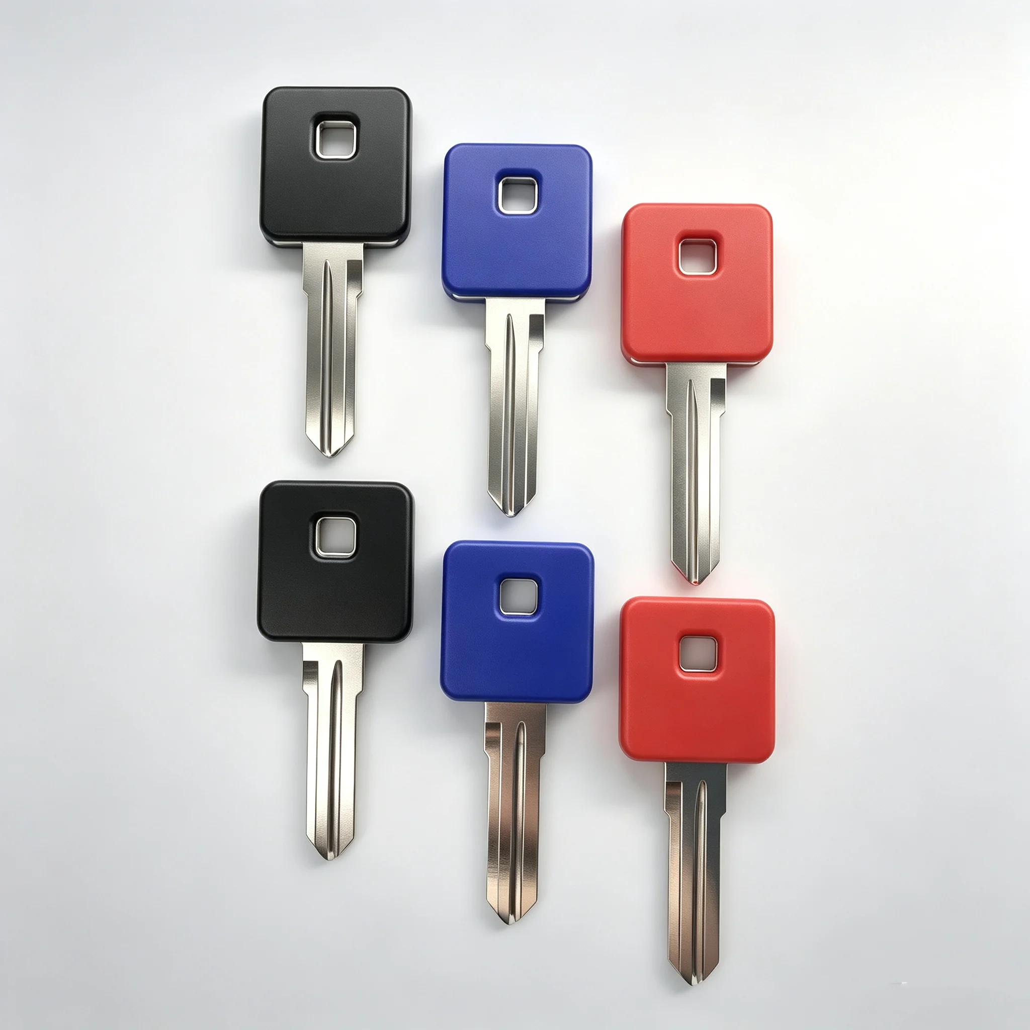 1PCS/3PCS New Blank Key Motorcycle Replace Uncut Keys For Sportster XL883 XL1200 C N L R X48 X72 XL 883 1200 48 72