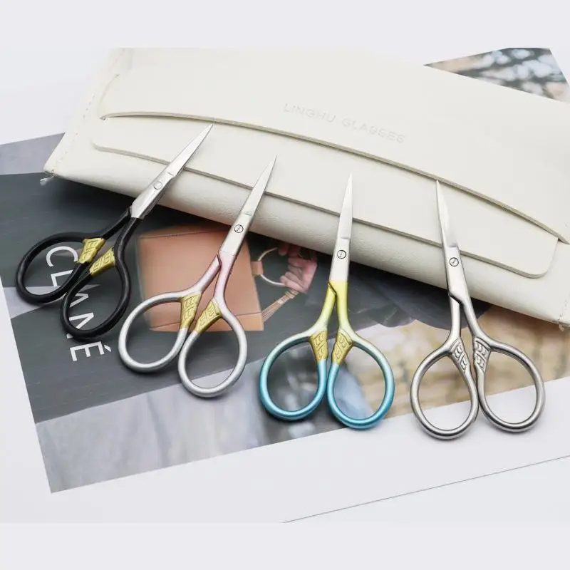 Stainless Steel Sewing Needlework Scissors Household Embroidery Thread Shears Cutter Handicraft Tools Pruning Tailor Scissors