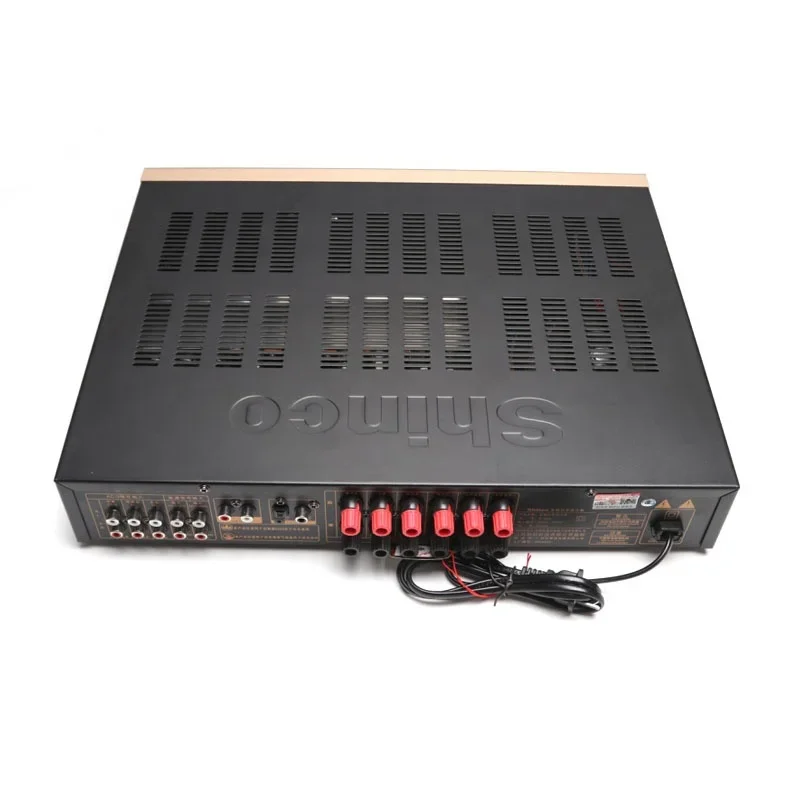 Amplifier Suara Kebiruan Audio 5.1 Panggung Digital HIFI Home Theater Amplifier Subwoofer Daya Tinggi Karaoke Ktv Profesional