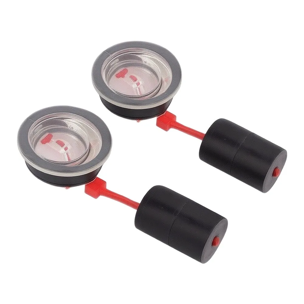 2pcs Oil Level Window for Engine Oil Gauge Compatible with For ET950 650 and For 145F Industrial Equipment Maintenance Parts