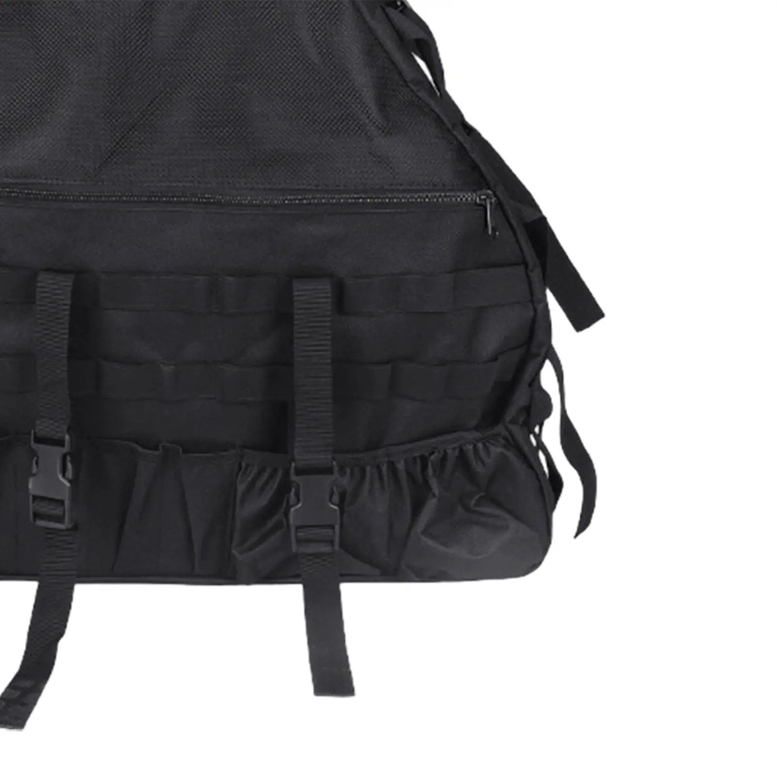 Roll Bar Storage Bag Oxford Cloth Cargo Saddlebag Tool Saddle Bag Organizers with Multi Pockets for Jeep JL Jku Wrangler JK