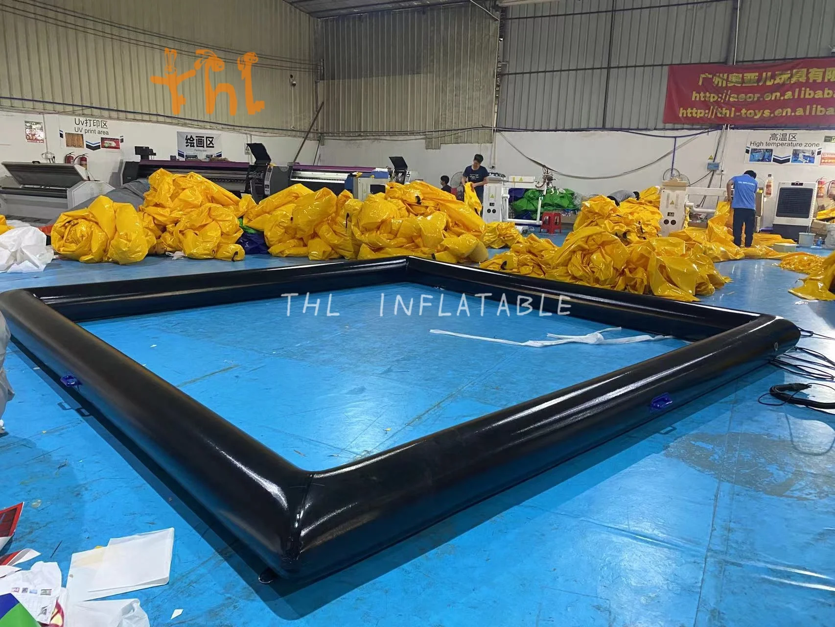 Inflatable Fence Wall Inflatable Bumper Car Venue Inflatable Bumper Car Track Race Car Tracks for Kids