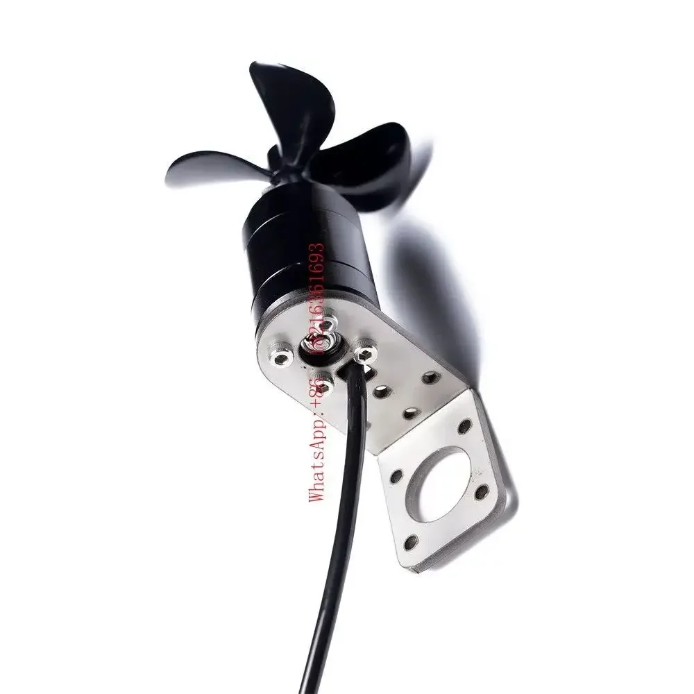 Limited Offer X3 Underwater Thruster 260W 24V Thrust 2.6KG Suitable For Model Ship ROV With Mounting Seat