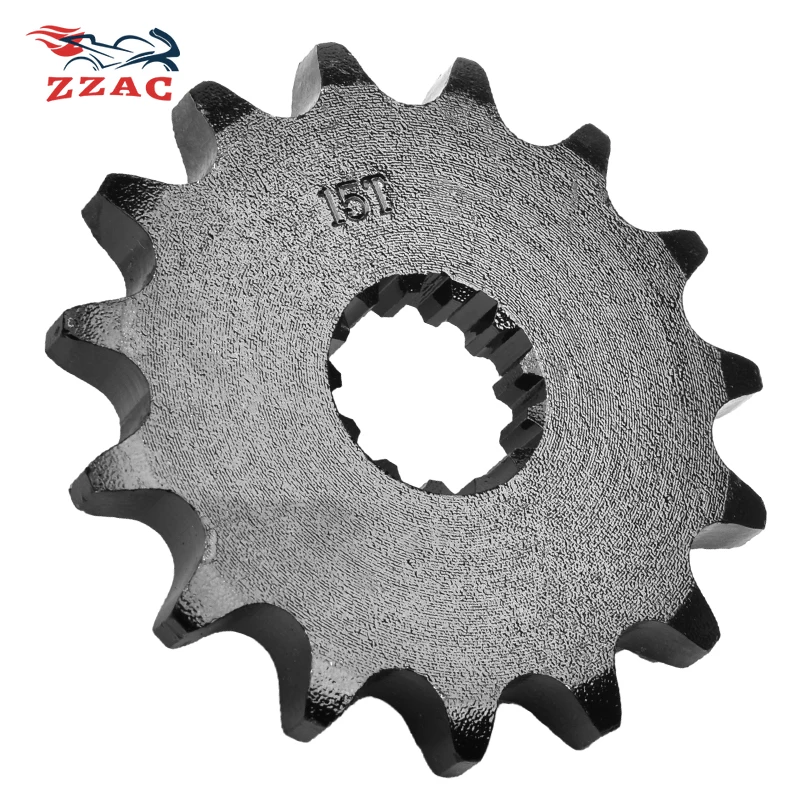 530 15T Motorcycle Front Sprocket For Kawasaki ZZR400 ZX400 Z250 GPZ305 KZ305 Z440 GPZ500 GPX500 GPZ600 ZX600 GPX600 Ninja ZX-6